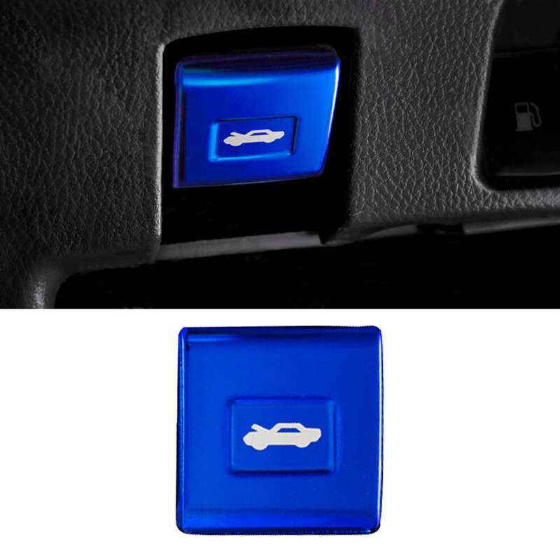 Fit For Toyota 2010-2021 Stainless Steel Front Engine Hood Switch Cover Trim New