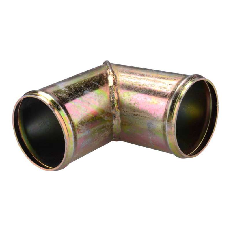 Universal 38mm OD 90-Degree Radiator Coolant Connector Hose L Pipe Tube