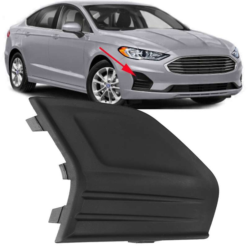 Right Front Bumper Fog Light Cover Trim Fit for Ford Fusion Mondeo 2019-2020