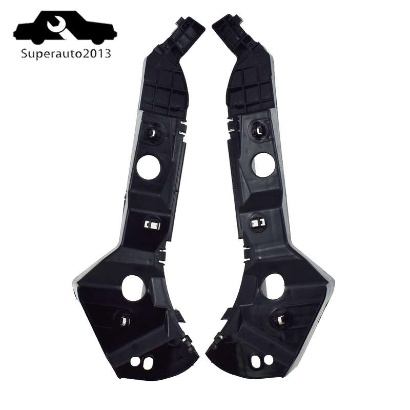 For Toyota Echo Base 2003-2005 Pair Left Right Bumper Cover Side Support Bracket