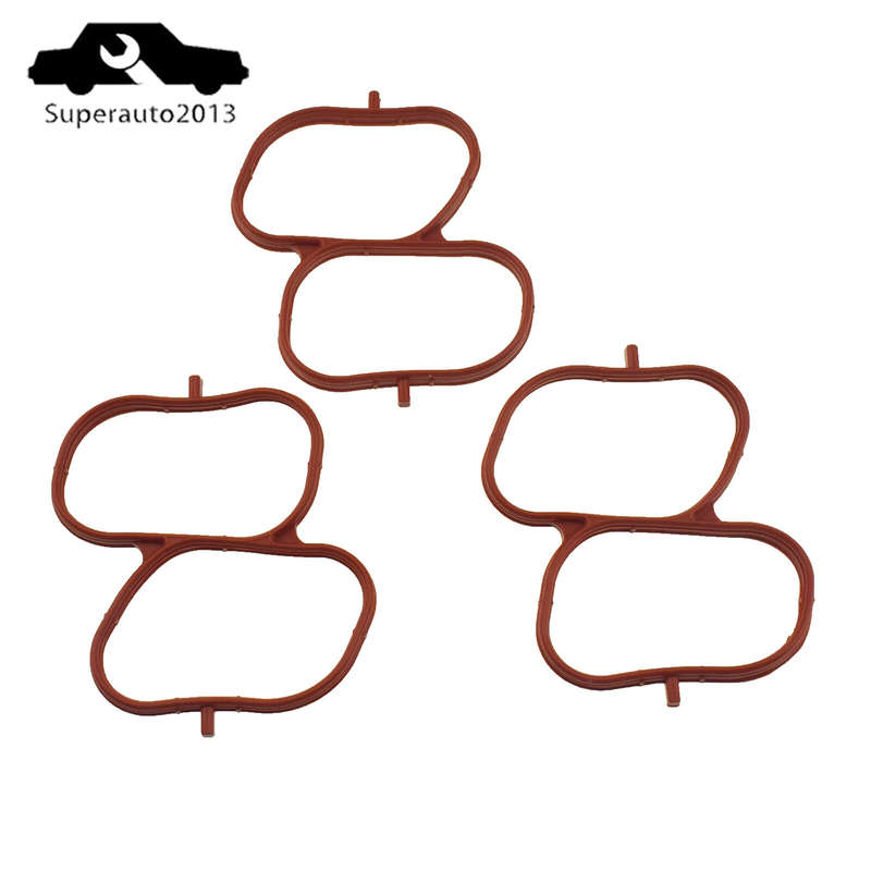 3X New Intake Manifold Plenum Gasket For Toyota Lexus 2007-17 ES350 17176-0P021
