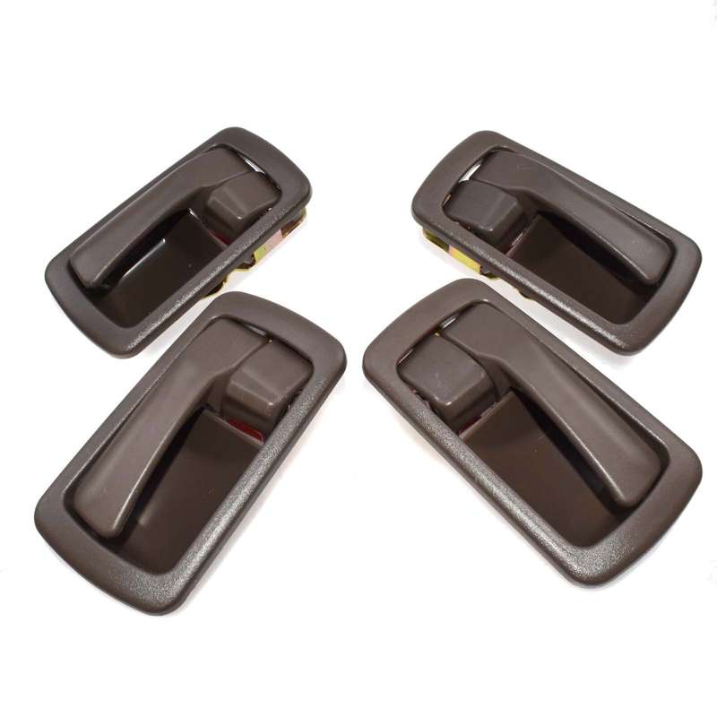 Brown Inside Interior Door Handles Set 4pcs for 1992-96 Toyota Camry 6920532070