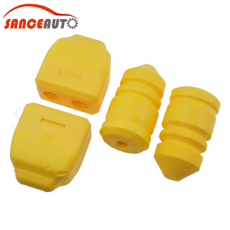 4pcs Front Rear Lower Upper Jounce Bumper Stop for Grand Cherokee WJ 1999-2004