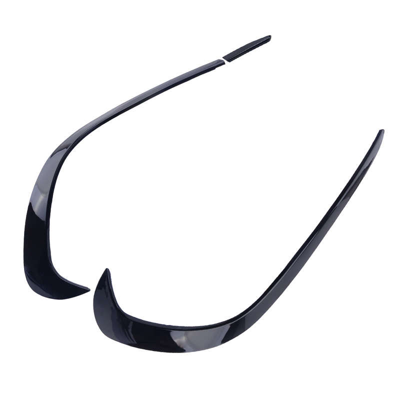Pair Front Bumper Splitter Spoiler Canards Body Kit Fit For Benz W176 A220 16-18