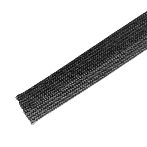 2Pcs Heat Fiberglass Shield Sleeve Adjustable Hose Heat Spark Plug Wire 10ft cc