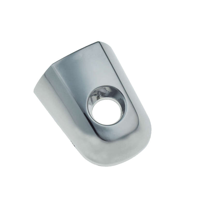 Door Handle Cap w/Key Hole Front Left Chrome For 2005-15 Mitsubishi Montero L200