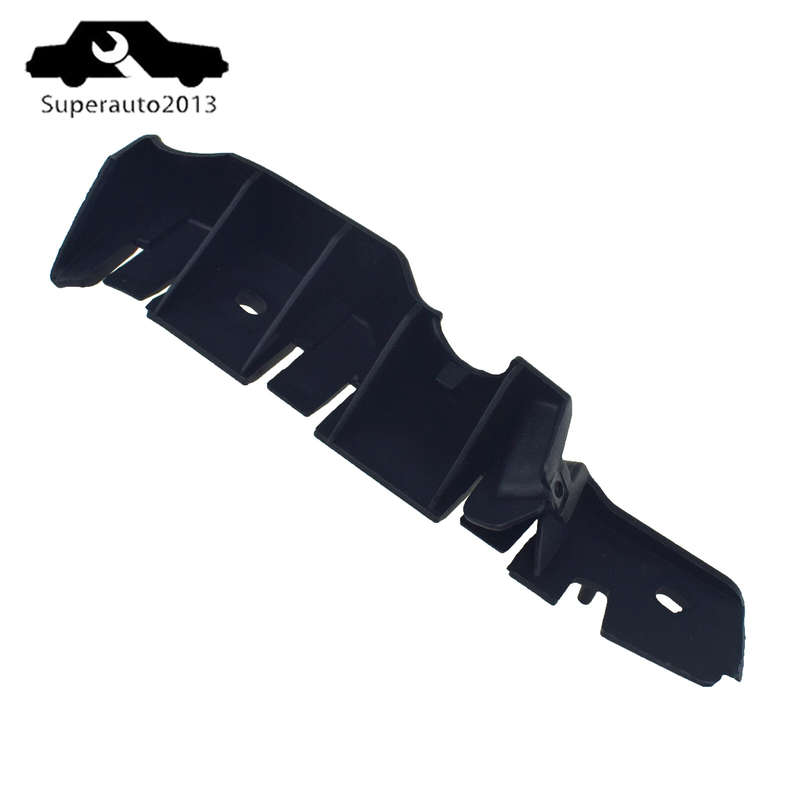 Front Left Right Bumper Mounting Bracket Black For 09-13 AUDI A3 8P0807184B New