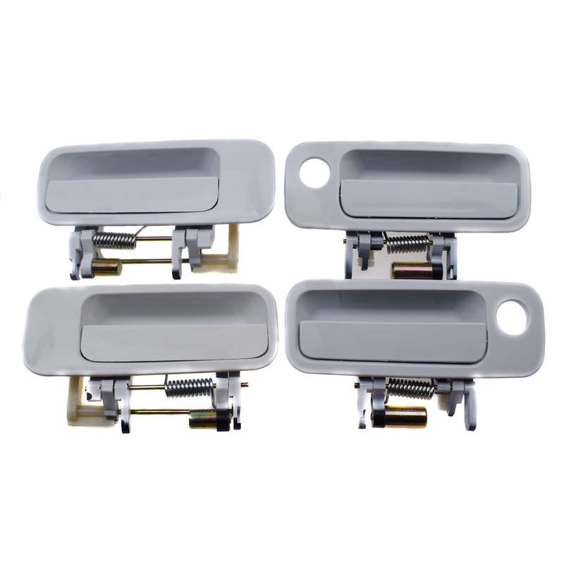 White Outside Tan Inside Door Handles 8PCS For Toyota Camry 2.2L 3.0L 1997-2001