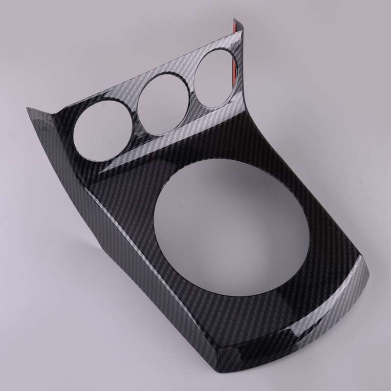 Carbon Fiber ABS Gear Shift Box Panel Cover Fit For: 2003-2005 Nissan 350z Z33