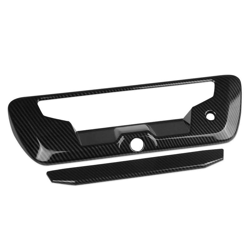 Fit for NISSAN FRONTIER 2022 2023 Carbon Fiber Style Tailgate Handle COVER NEW