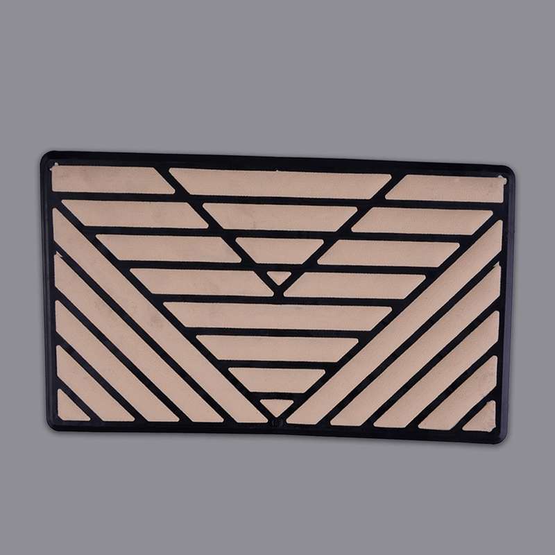 Car Floor Carpet Mat Patch Foot Heel Plate Pedal Pad fr Universal