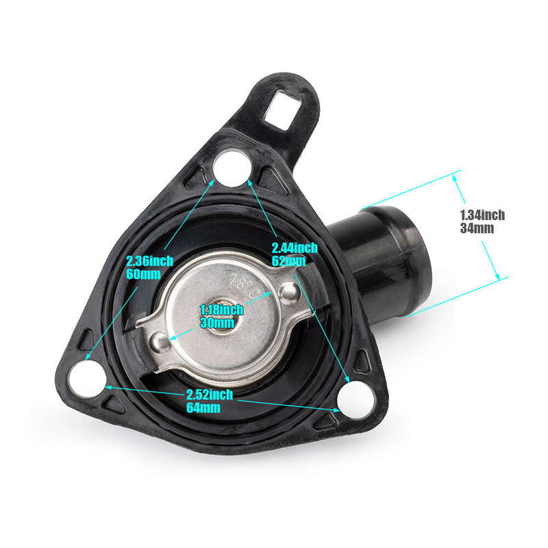 Fit 2002-2006 Acura CSX RSX Honda Civic CR-V 2.0L 2.4L Engine Coolant Thermostat