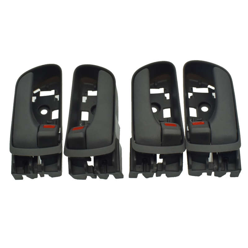 4PCS Inside Interior Door Handle Grey For 2004-10 Toyota Sienna Front Left Right