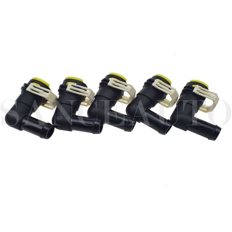 5PCS For 2007-2013 Mazda 3 CX-7 CX-9 Water Hose Pipe Connector B37F-61-240 New