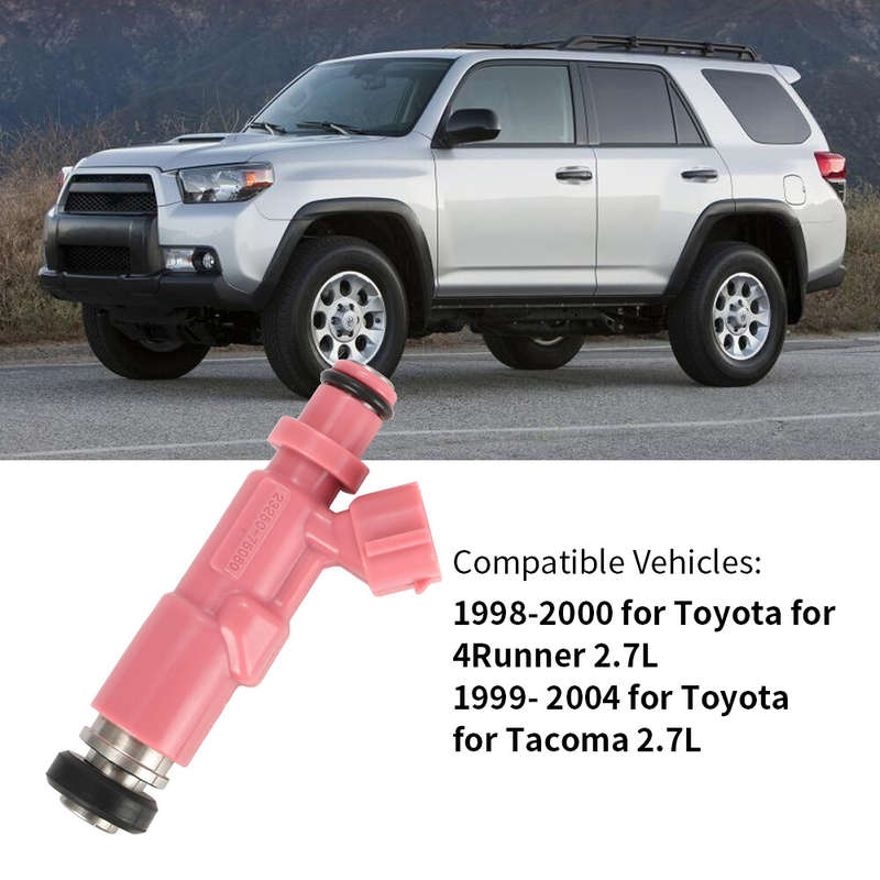4X Fuel Injectors For Toyota Tacoma 99-04 2.4L 2.7L 4Runner 99-01 23250-75080 US