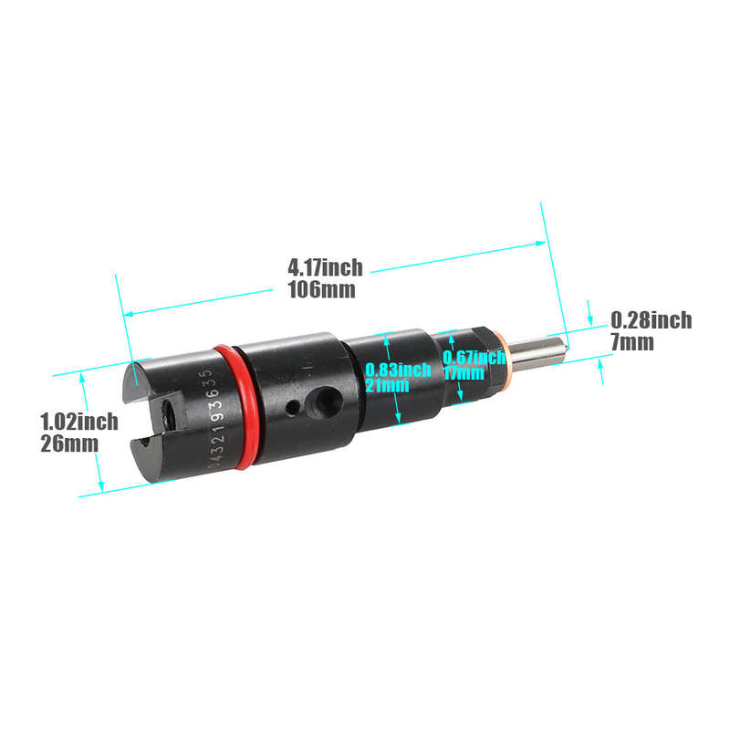 6X RV275 Injectors For Dodge Ram 2500 3500 40-50 HP Cummins 0432193635 98.5-02