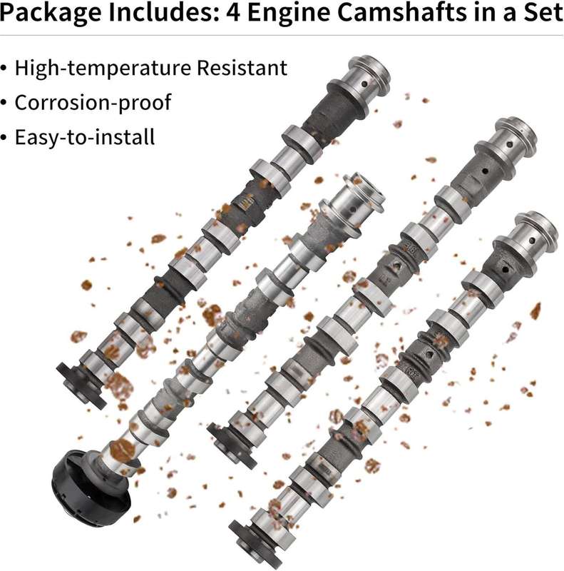 Engine Camshafts 5184377AG Fit For Jeep Dodge Chrysler Ram 3.6L Set 11-18