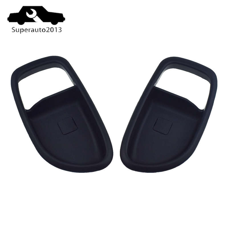 Pair Left Right Side Inside Door Handle Bezel For Hyundai Elantra 2007-2010 New