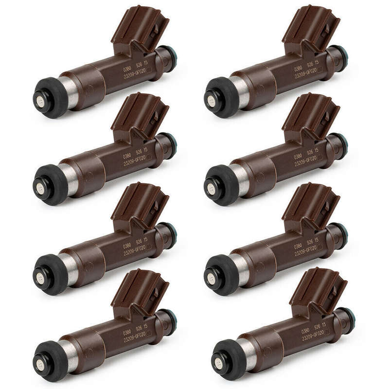 8pcs Fuel injectors for Toyota Tundra Sequoia 4Runner Lexus GX470 23250-0F020