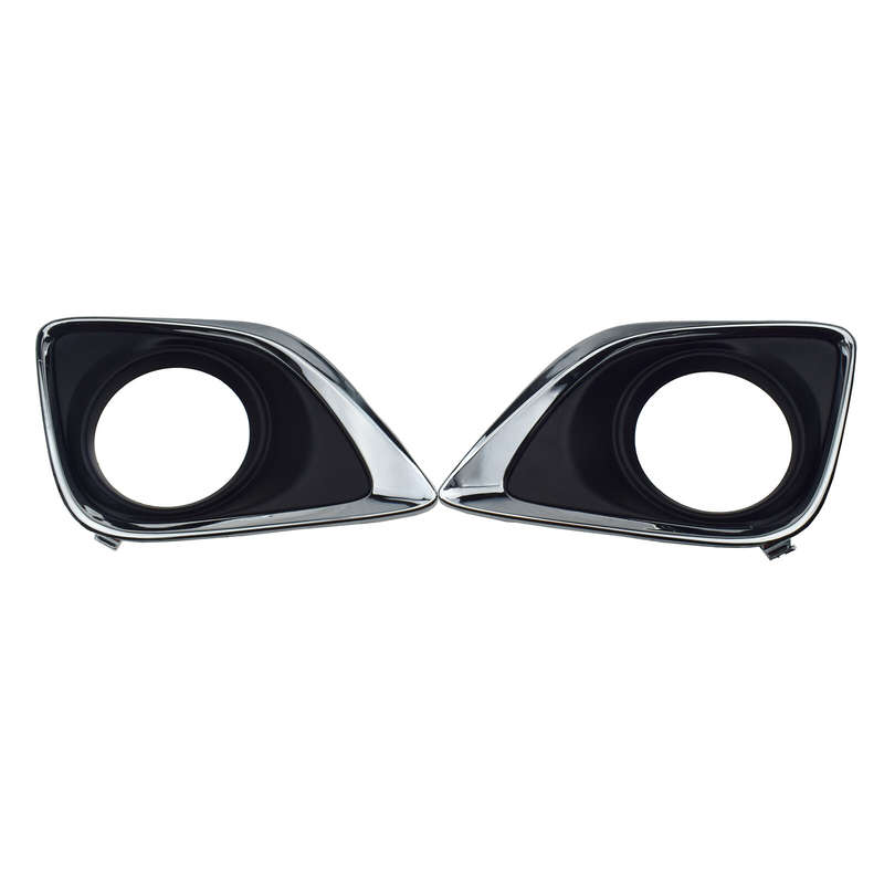 Pair New Fog Light Cover Trim Front Right & Left Side For 2013-2016 Toyota Venza