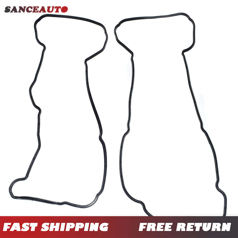 2PCS For Lexus Toyota Left Right Engine Valve Cover Gasket 6 Cyl 3.0L VS50471