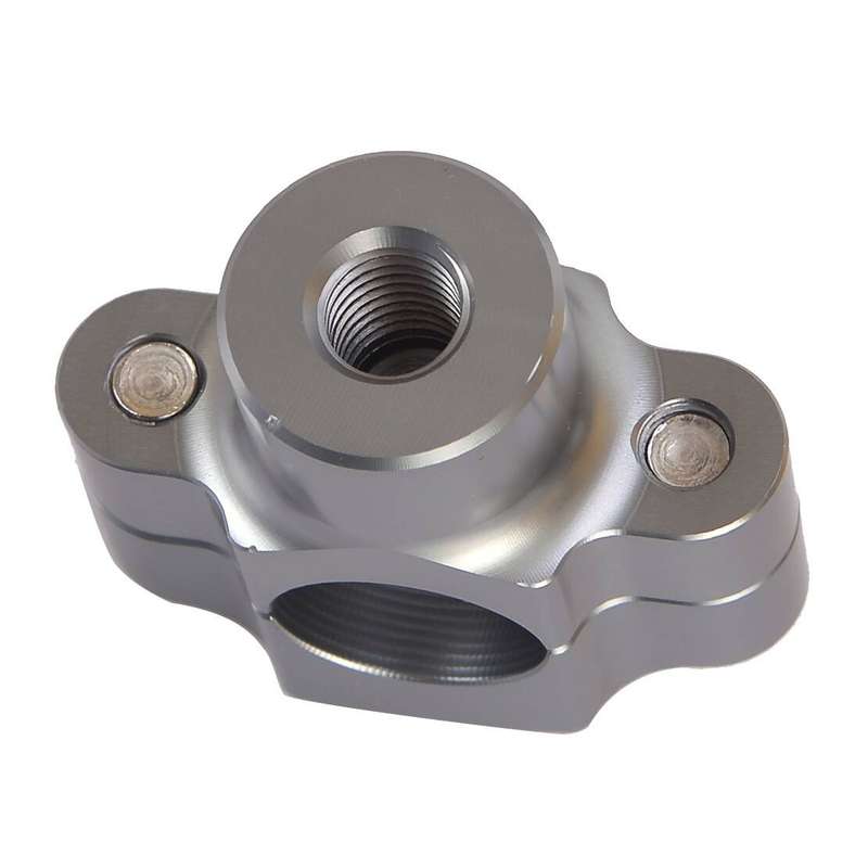 Motorcycle HandleBar Aluminum 7/8" 22mm Handle Fat Bar Mount Clamps Riser TOP