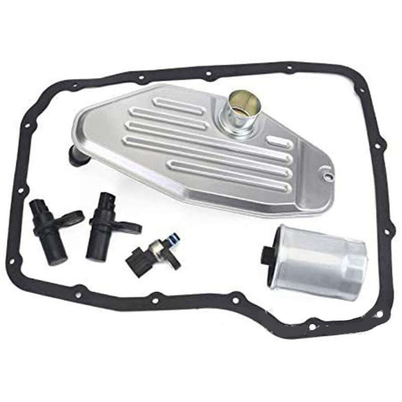 Transmission Sensors Set 99-UP 4X4 4WD Filter Kit Pan Gasket 545RFE 68RFE 45RFE