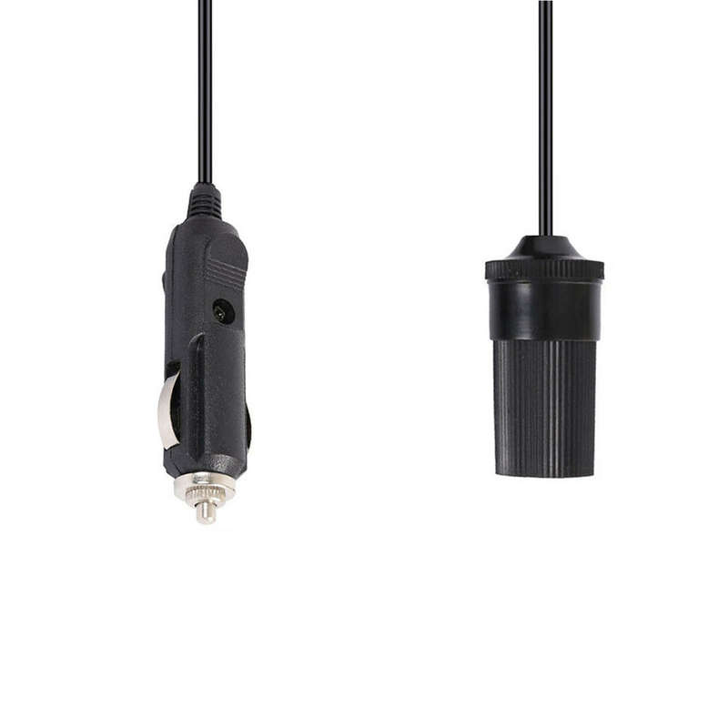 Car 1x Cigarette Lighter Socket Extension Cord Cable 16 ft Universal