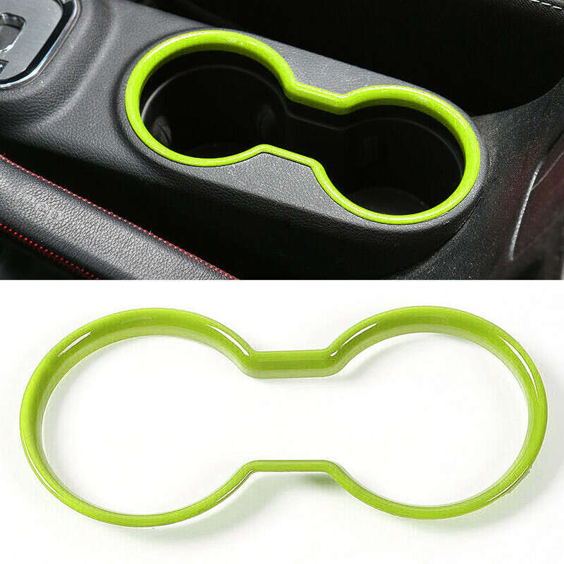Green Center Cup Holder Panel Trim Cover Fit for Jeep Wrangler JK 2011-2017 New