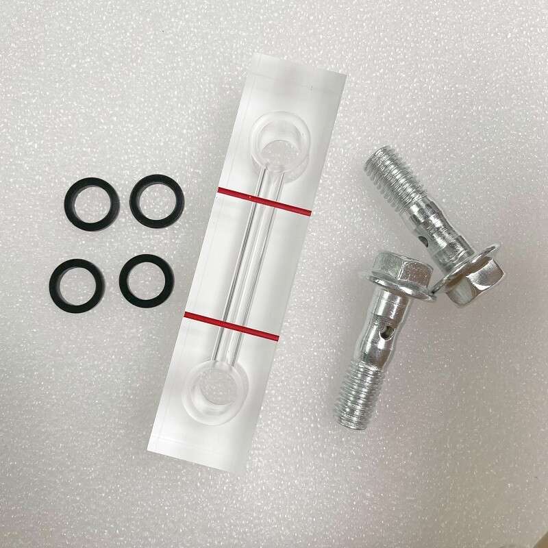 1PC New 40-200mm with Seal Screw Air Compressor Oil Level Gauge Indicator Mirror