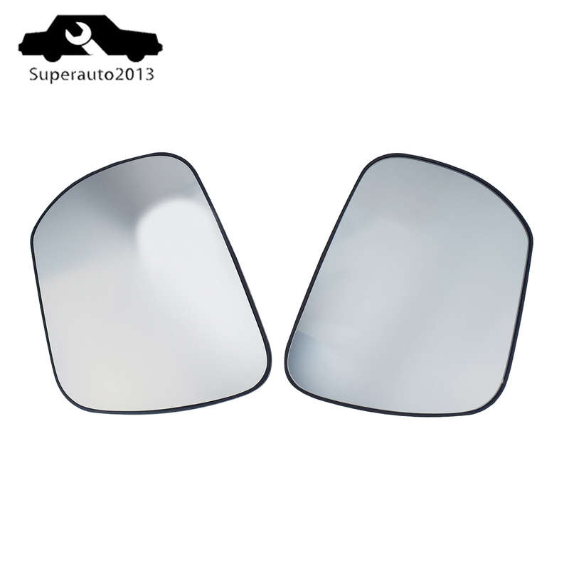 Pair New Left & Right Side Mirror Glass Heated For Suzuki Grand Vitara 2005-2015