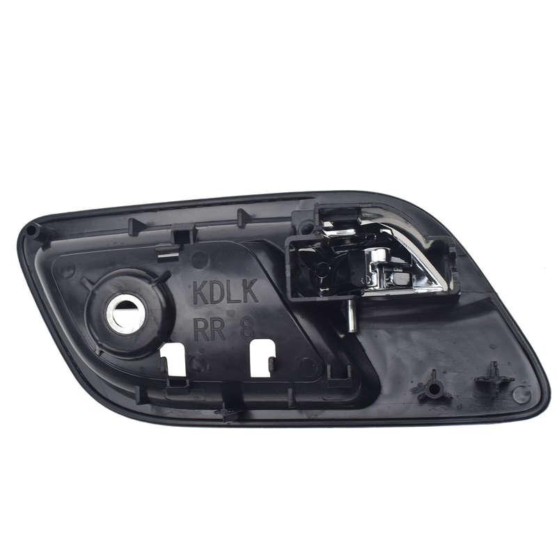 Black & Chrome Rear Inside Interior Door Handle Right Passenger RH for Chevy GMC