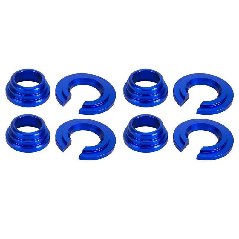 Blue Aluminum Rear Sub Frame Bushing Collars Set Fit For Nissan Maxima 240SX New