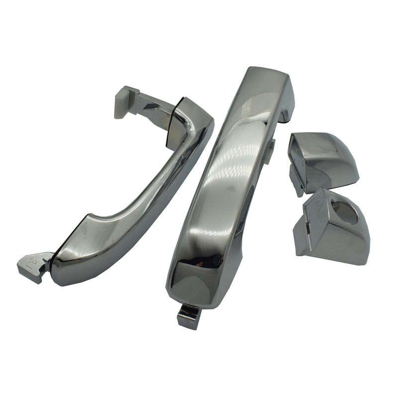 2X Front Left & Right Outside Door Handles Chrome For 2007-2012 Hyundai Veracruz