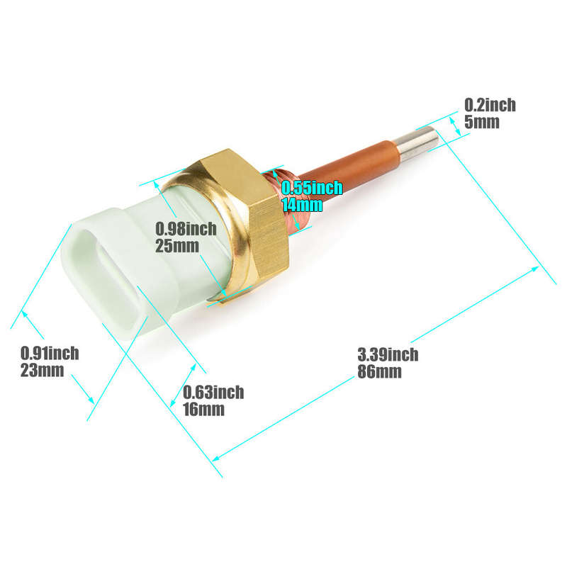 Coolant Temperature Temp Lvl Level Sensor For Detroit Diesel Series 60 23520380
