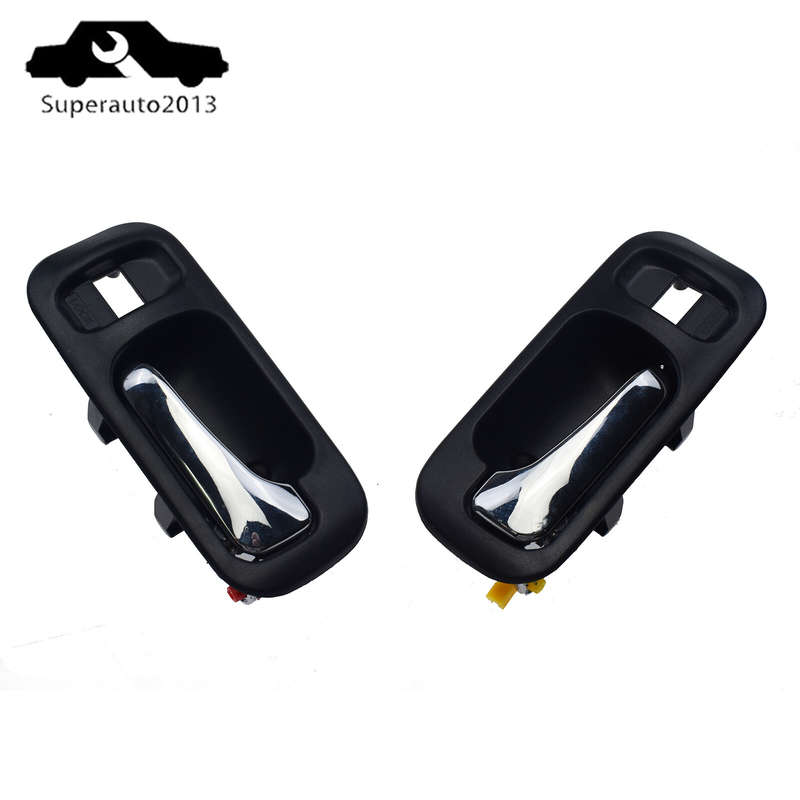 New Pair Front Left & Right Interior Door Handle For 1997-2001 Honda CRV Odyssey