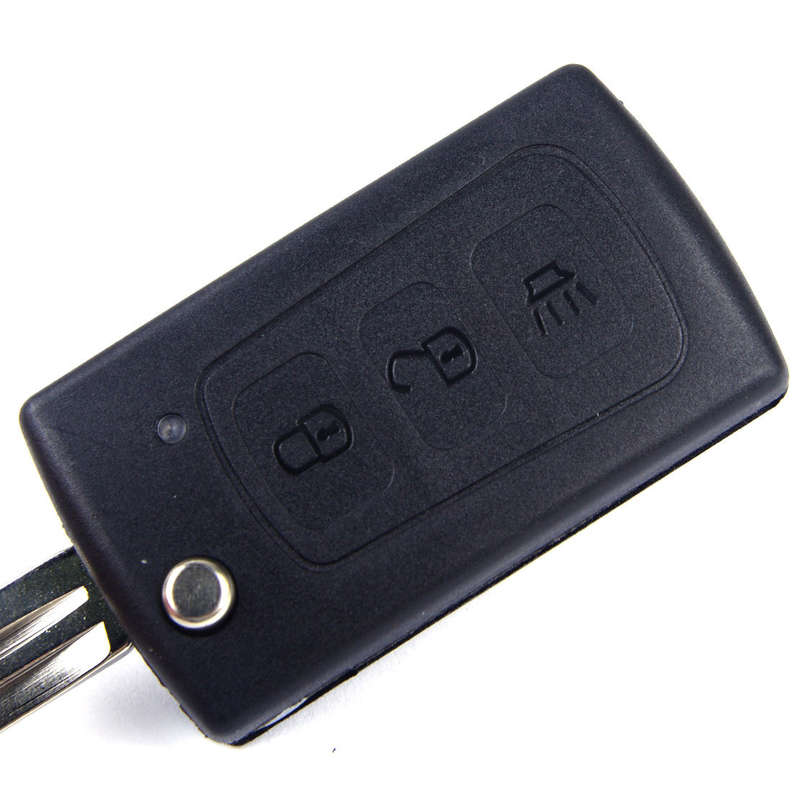 3 BTNs Remote Key Fob Blade Replacement Fit for Great Wall Harvard H3/5