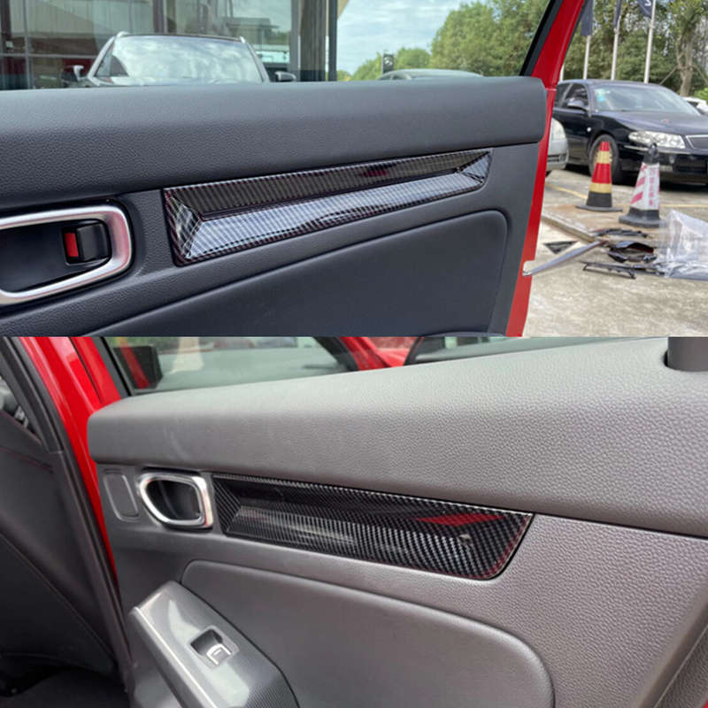 Inner Door Panel Strip Cover Decor fit for Honda Civic 2022-23