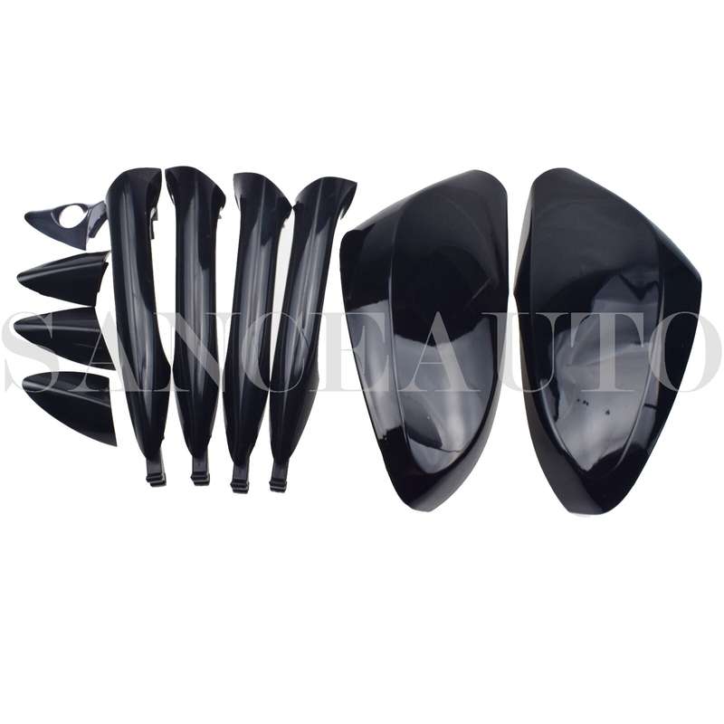 For 11-16 Hyundai Elantra Side Signal Light Mirror Covers & Outside Door Handles