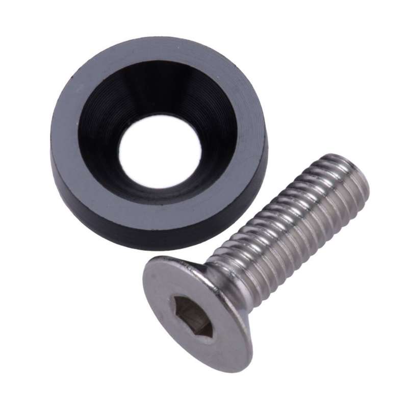 10pcs JDM Billet Aluminum Fender/Bumper Washer/Bolt Engine Bay Dress Up Kit A5
