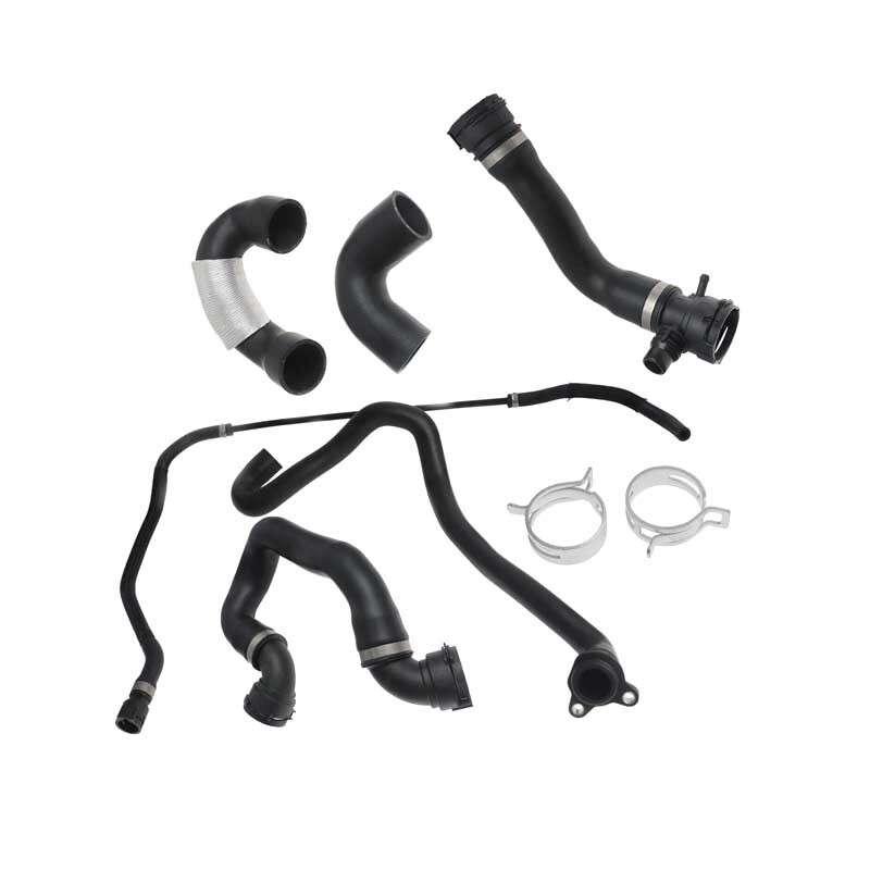 Radiator Coolant Water Hose Pipe Kit Fits For BMW 135i 335i 335xi 2007-2010