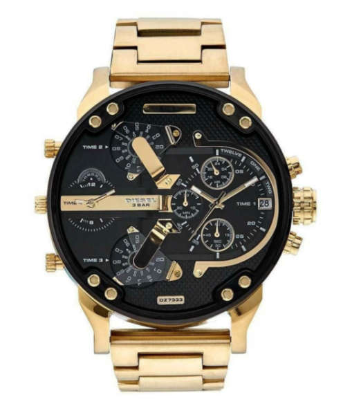 Diesel Mr Daddy Gold Chronograph Mens Watch DZ7333