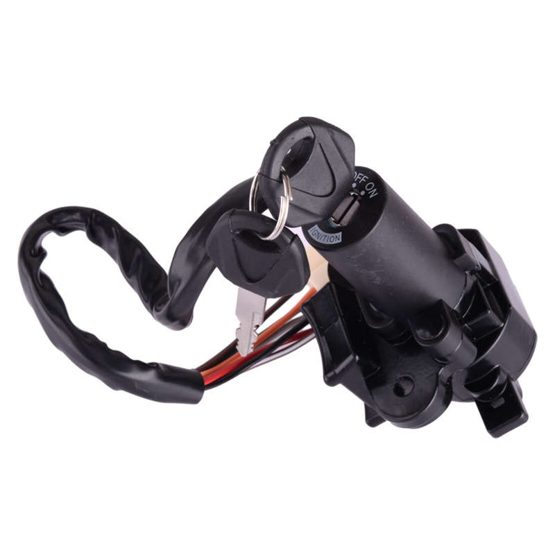 Ignition Switch Fuel Gas Cap Lock Keys Set Fit for Kawasaki Ninja 250R EX250F