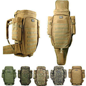 70L Military Outdoor Sports Hiking Camping Hunting Travel Tactical Rifle Backpack