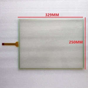 329*250mm For GT/GUNZE U.S.P. 4.484.038 G-34 15inch 8 wire Touch Screen Glass