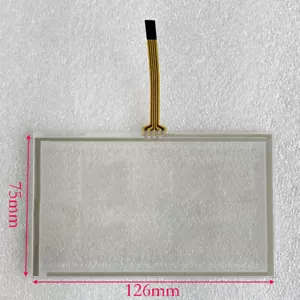 Glass Panel For Hitech PWS6500S PWS6500S-S Resistive Touch Screen