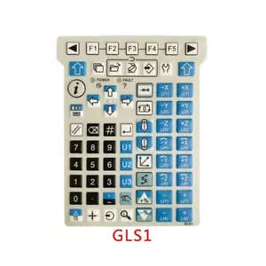 For Fanuc A05B-2255-C102 GLS1 Teach Pendant Keysheet Keypad Protective Film