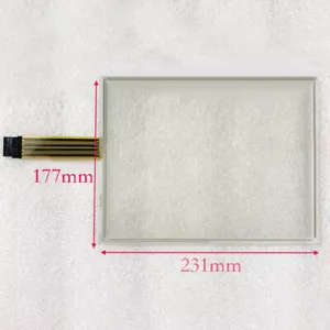 Touch Screen Glass For PanelView Plus 1000 2711P-T10C4D7 2711P-T10C4D8 231*177mm