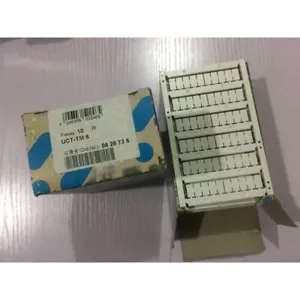 10PCS/BOX For Phoenix Contact UCT-TM 6 0828736 Terminal Block Marker Cards