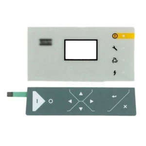2PCS New Membrane Keypad Fits Atlas Copco Controller 1900520013 Protective Film